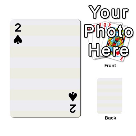 Horizontal Stripes Front - Spade2