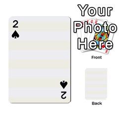 Horizontal Stripes Front - Spade2