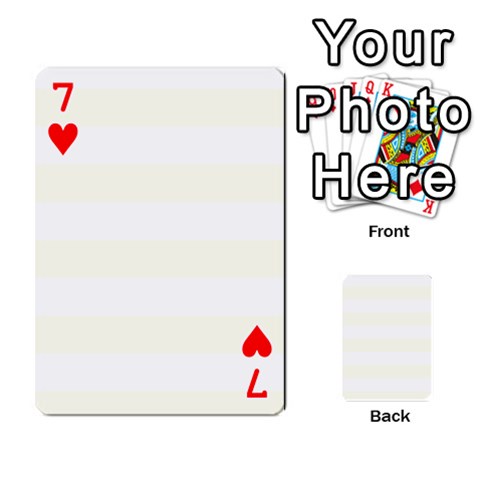 Horizontal Stripes Front - Heart7