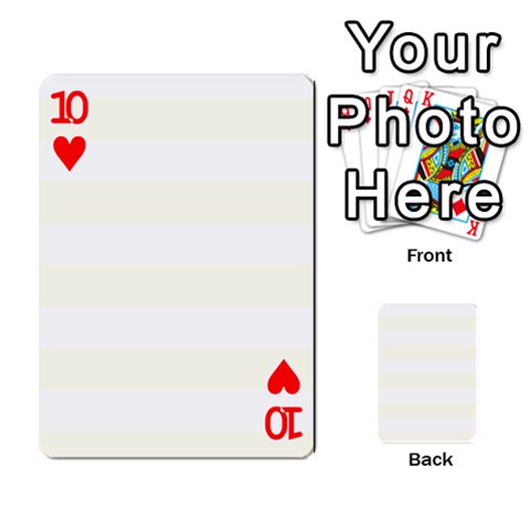 Horizontal Stripes Front - Heart10
