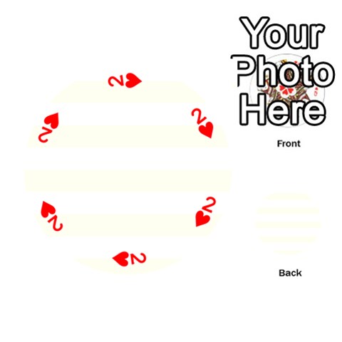 Horizontal Stripes Front - Heart2