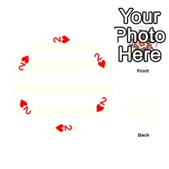 Horizontal Stripes Front - Heart2