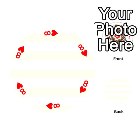 Horizontal Stripes Front - Heart8