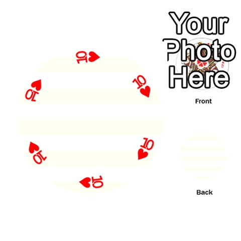 Horizontal Stripes Front - Heart10
