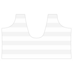 Horizontal Stripes Top Back