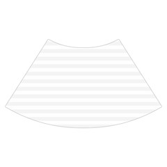Horizontal Stripes Skirt Front