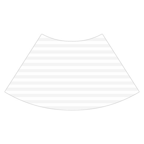 Horizontal Stripes Skirt Back
