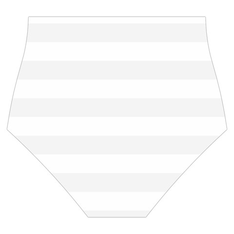 Horizontal Stripes Bottom Back
