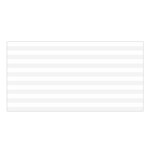 Horizontal Stripes - White and White Smoke Satin Shawl