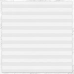 Horizontal Stripes - White and White Smoke Canvas 12  x 12 