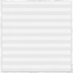 Horizontal Stripes - White and White Smoke Canvas 16  x 16 