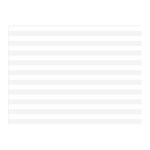 Horizontal Stripes - White and White Smoke Double Sided Flano Blanket (Mini)