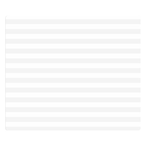 Horizontal Stripes 50 x40  Blanket Front