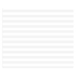 Horizontal Stripes - White and White Smoke Double Sided Flano Blanket (Small)