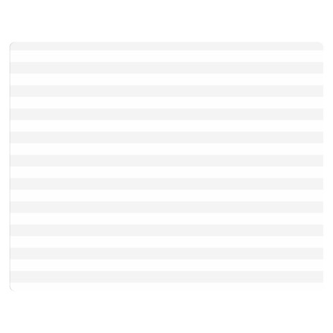 Horizontal Stripes 60 x50  Blanket Front