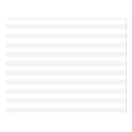 Horizontal Stripes - White and White Smoke Double Sided Flano Blanket (Large)