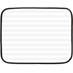 Horizontal Stripes 35 x27  Blanket Back