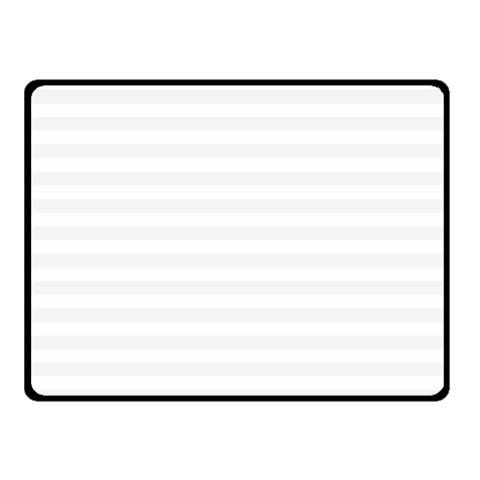 Horizontal Stripes 45 x34  Blanket Back