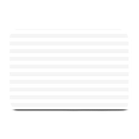 Horizontal Stripes 18 x12  Plate Mat