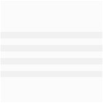 Horizontal Stripes - White and White Smoke 4  x 8  Photo Cards
