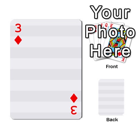 Horizontal Stripes Front - Diamond3