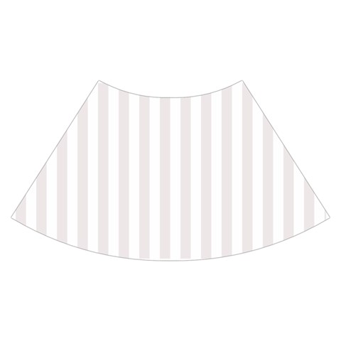 Vertical Stripes Skirt Back