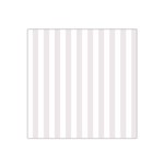 Vertical Stripes - White and Pastel Pink Satin Bandana Scarf