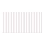 Vertical Stripes - White and Pastel Pink Satin Shawl
