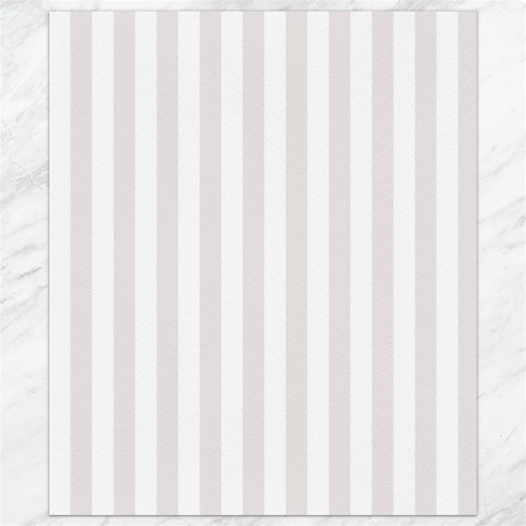 Vertical Stripes 8.15 x9.66  Canvas - 1