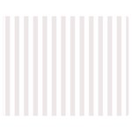 Vertical Stripes - White and Pastel Pink Double Sided Flano Blanket (Medium)
