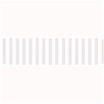 Vertical Stripes - White and Pastel Pink Medium Bar Mat