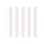 Vertical Stripes - White and Pastel Pink Greeting Card 5  x 7 