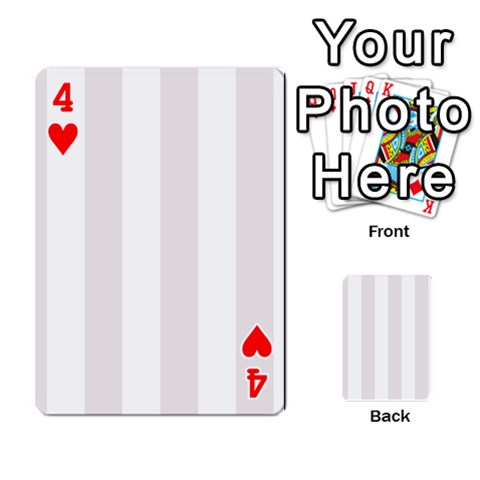 Vertical Stripes Front - Heart4