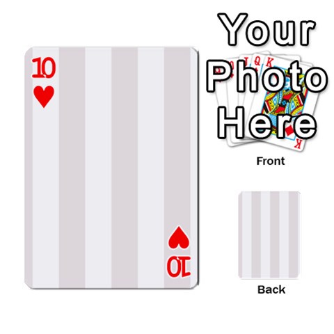 Vertical Stripes Front - Heart10