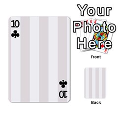 Vertical Stripes Front - Club10