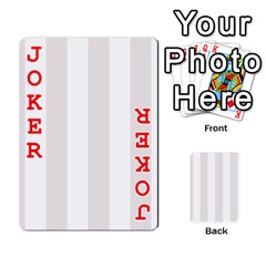 Vertical Stripes Front - Joker2