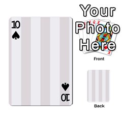 Vertical Stripes Front - Spade10