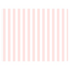 Vertical Stripes 60 x50  Blanket Back
