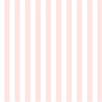 Vertical Stripes - White and Misty Rose Pink ScrapBook Page 12  x 12 