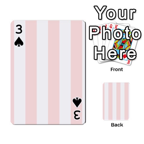 Vertical Stripes Front - Spade3