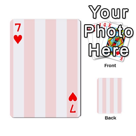 Vertical Stripes Front - Heart7