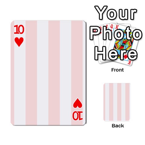 Vertical Stripes Front - Heart10