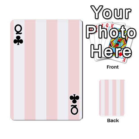 Queen Vertical Stripes Front - ClubQ