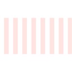 Vertical Stripes - White and Misty Rose Pink YOU ARE INVITED 3D Greeting Card (8x4)
