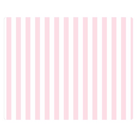 Vertical Stripes 60 x50  Blanket Back