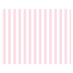 Vertical Stripes 60 x50  Blanket Back
