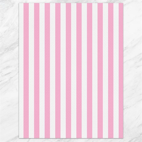 Vertical Stripes 17.8 x23.08  Canvas - 1