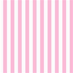 Vertical Stripes - White and Cotton Candy Pink ScrapBook Page 8  x 8 