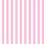 Vertical Stripes - White and Cotton Candy Pink ScrapBook Page 12  x 12 