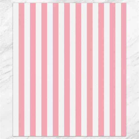 Vertical Stripes 8.15 x9.66  Canvas - 1